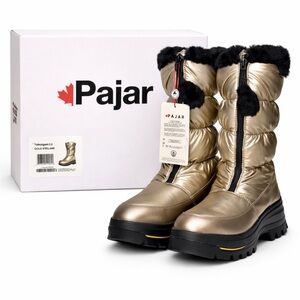 PAJAR Toboggan 2.0 Gold Stellare Waterproof Winter Boots Women’s 8 M NIB